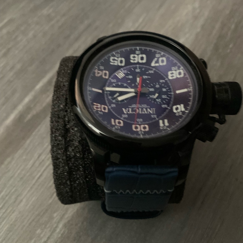 Invicta Black and Blue Men's Watch